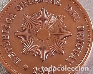 Monedas antiguas de Am&eacute;rica: moneda 5 centesimos de uruguay - Foto 1