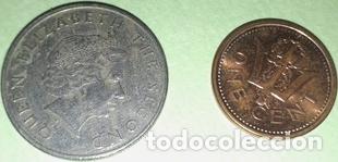 Monedas antiguas de Am&eacute;rica: barbados monedas - Foto 1