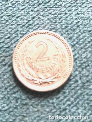 Monedas antiguas de Am&eacute;rica: 2 centimos 1953 uruguay mb - Foto 1