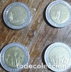 Monedas antiguas de Am&eacute;rica: monedas de 1 peso bicentenario - Foto 1