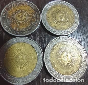 Monedas antiguas de Am&eacute;rica: monedas 1 con error provingia argentina - Foto 1