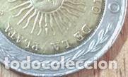 Monedas antiguas de Am&eacute;rica: moneda provingia error argentina 1 peso - Foto 1