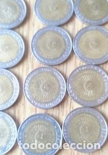 Monedas antiguas de Am&eacute;rica: moneda de 1 peso con error argentina - Foto 1