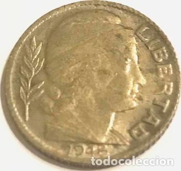 Monedas antiguas de Am&eacute;rica: 5 centavos 1948 b argentina - Foto 1