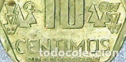 Monedas antiguas de Am&eacute;rica: peru moneda 10 centimos 2018 km 3054 - Foto 1