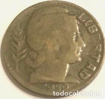 Monedas antiguas de Am&eacute;rica: 5 centavos 1950 b argentina - Foto 1