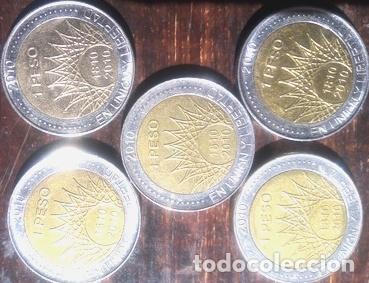 Monedas antiguas de Am&eacute;rica: moneda del bicentenario 18102010 - Foto 1