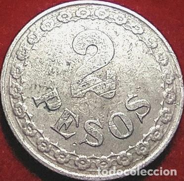 Monedas antiguas de Am&eacute;rica: moneda 2 pesos paraguay 1925 - Foto 1