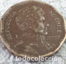 Monedas antiguas de Am&eacute;rica: moneda extranjera chile - Foto 1