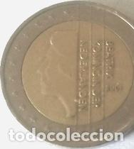 Monedas antiguas de Am&eacute;rica: 2 euro moneda holanda 2001 - Foto 1