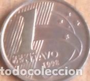 Monedas antiguas de Am&eacute;rica: moneda de brasil de 1 centavo - Foto 1