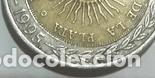 Monedas antiguas de Am&eacute;rica: moneda argentina del ano 1995 con error ortografico - Foto 1