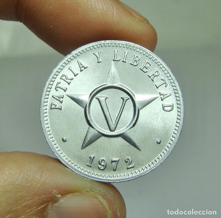 Monedas antiguas de Am&eacute;rica: 5 Centavos. Cuba - 1972 - Foto 1