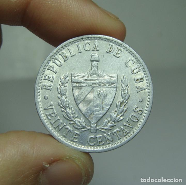 Monedas antiguas de Am&eacute;rica: 20 Centavos. Cuba - 1969 - Foto 1
