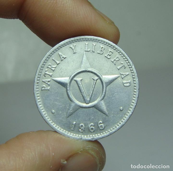 Monedas antiguas de Am&eacute;rica: 5 Centavos. Cuba - 1966 - Foto 2