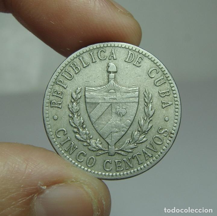 Monedas antiguas de Am&eacute;rica: 5 Centavos. Cuba - 1956 - Foto 1