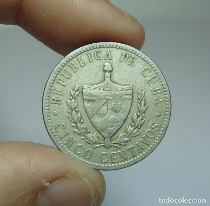 Monedas antiguas de Am&eacute;rica: 5 Centavos. Cuba - 1920 - Foto 2
