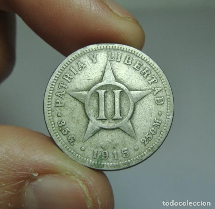 Monedas antiguas de Am&eacute;rica: 2 Centavos. Cuba - 1915 - Foto 1