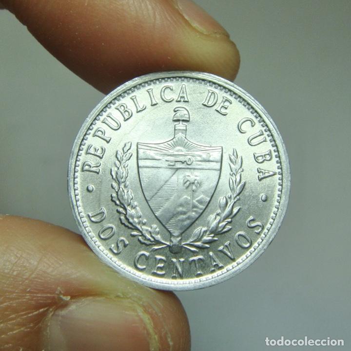 Monedas antiguas de Am&eacute;rica: 2 C&eacute;ntimos. Cuba - 1983 - Foto 2