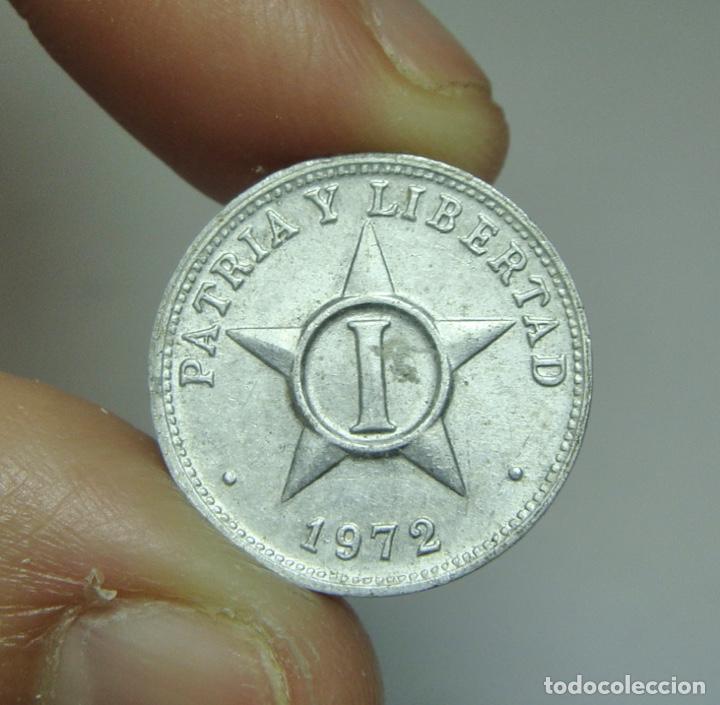 Monedas antiguas de Am&eacute;rica: 1 Centavo. Cuba - 1972 - Foto 1