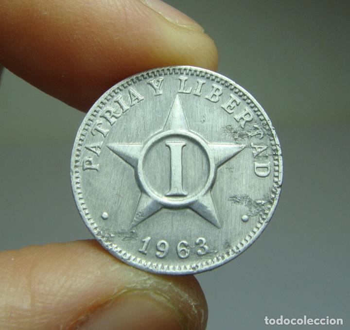 Monedas antiguas de Am&eacute;rica: 1 Centavo. Cuba - 1963 - Foto 1