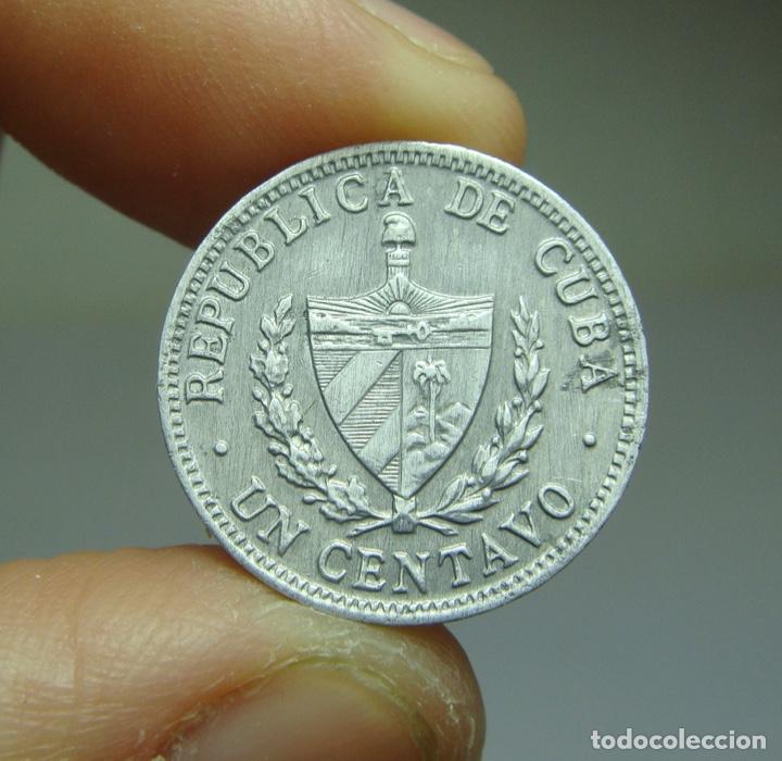 Monedas antiguas de Am&eacute;rica: 1 Centavo. Cuba - 1963 - Foto 2