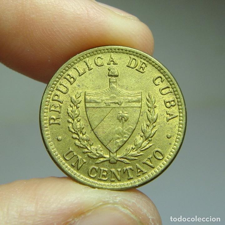 Monedas antiguas de Am&eacute;rica: 1 Centavo. Cuba - 1943 - Foto 2