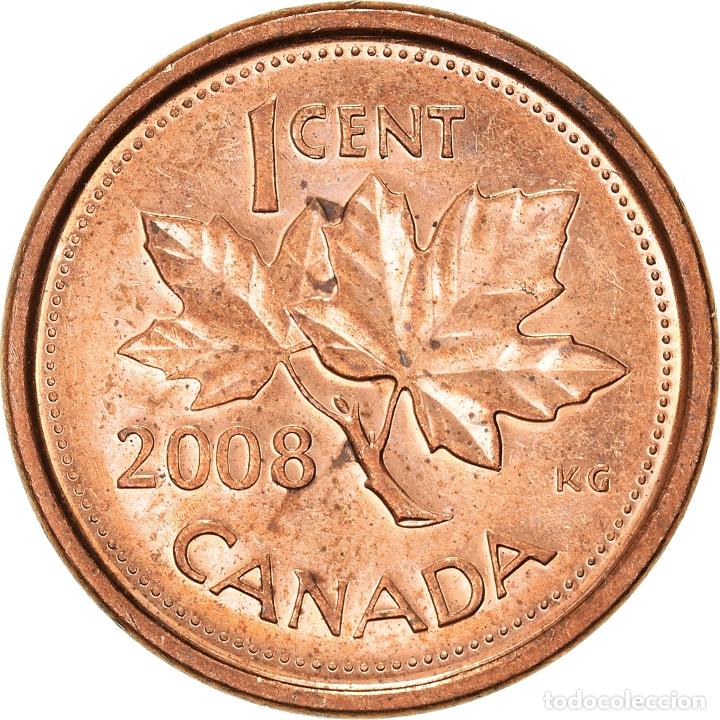 Monedas antiguas de Am&eacute;rica: [#934129] Moneda, Canad&aacute;, Cent, 2008 - Foto 2