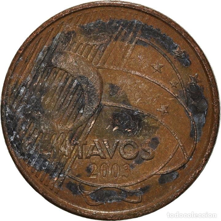 Monedas antiguas de Am&eacute;rica: [#935113] Moneda, Brasil, 5 Centavos, 2003 - Foto 2
