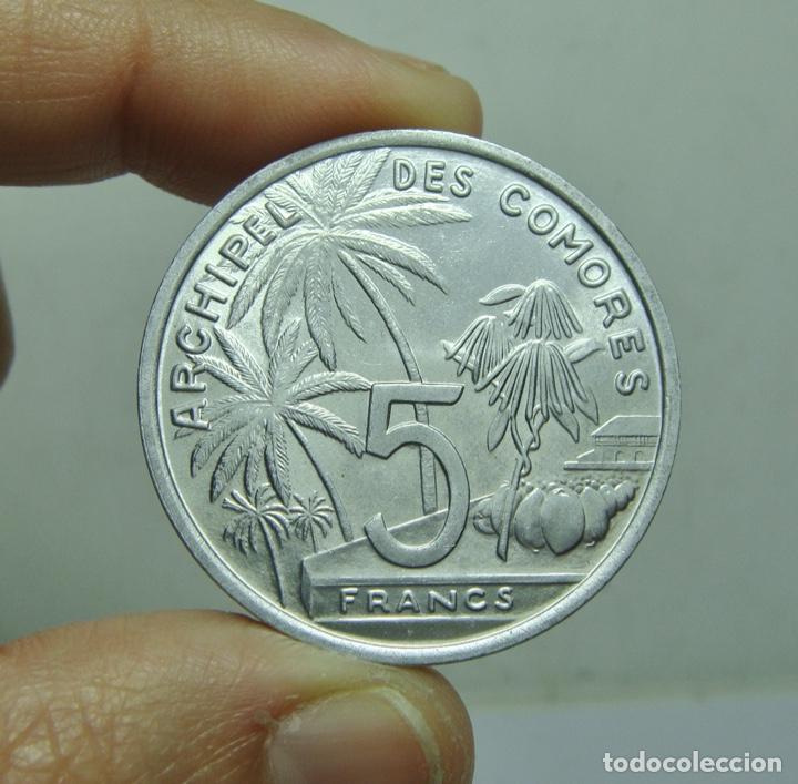 Monedas antiguas de Am&eacute;rica: 5 Francos. Islas Comores - 1964 - Foto 1