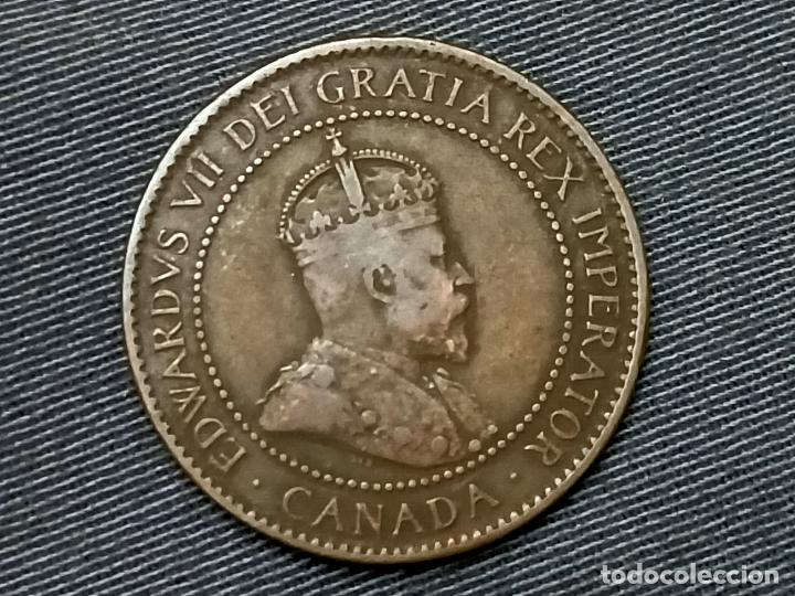 Monedas antiguas de Am&eacute;rica: Canad&aacute; 1906 1 c&eacute;ntimo , centavo , 26971 - Foto 1