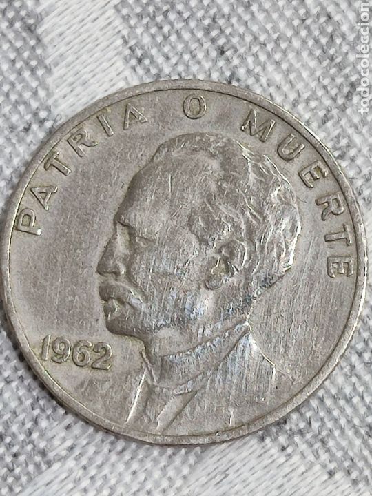 Monedas antiguas de Am&eacute;rica: 20 centavos CUBA/MARTI1962 - Foto 1