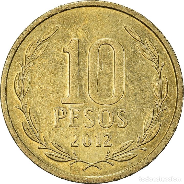 Monedas antiguas de Am&eacute;rica: [#934146] Moneda, Chile, 10 Pesos, 2012 - Foto 2