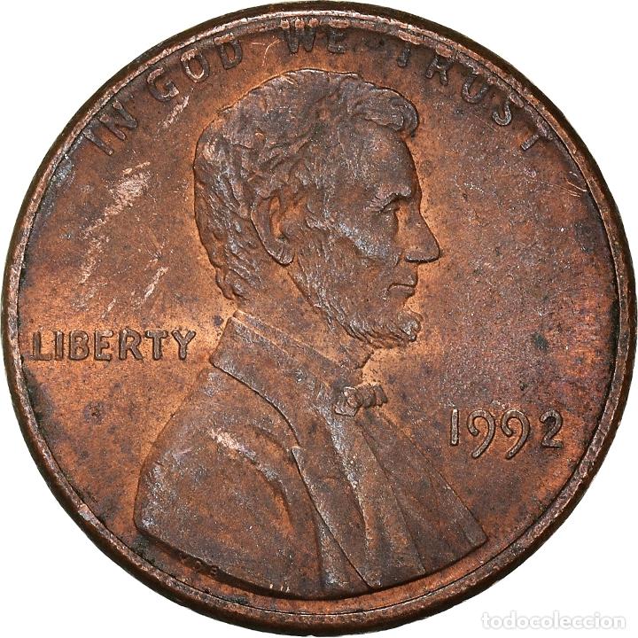 Monedas antiguas de Am&eacute;rica: [#934334] Moneda, Estados Unidos, Cent, 1992 - Foto 1