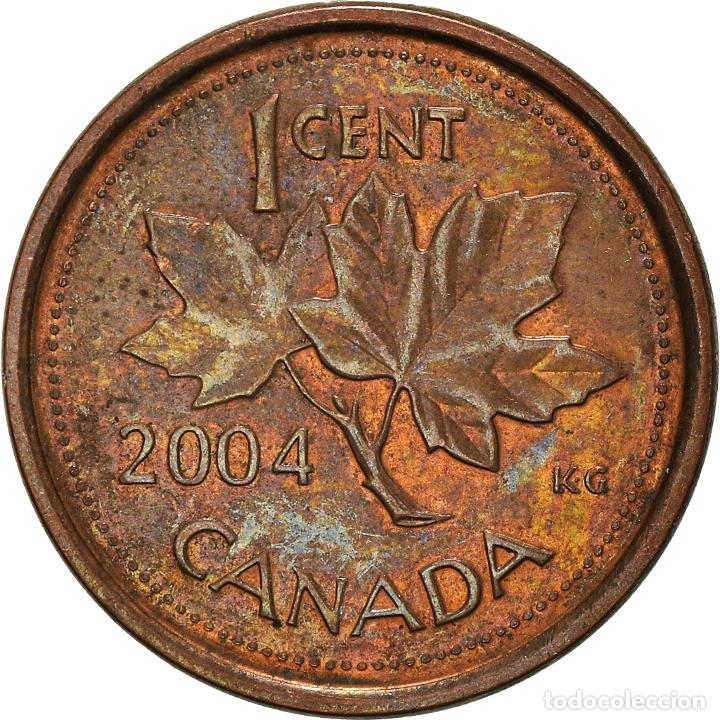 Monedas antiguas de Am&eacute;rica: [#934808] Moneda, Canad&aacute;, Cent, 2004 - Foto 2