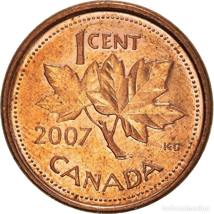 Monedas antiguas de Am&eacute;rica: [#935201] Moneda, Canad&aacute;, Cent, 2007 - Foto 2