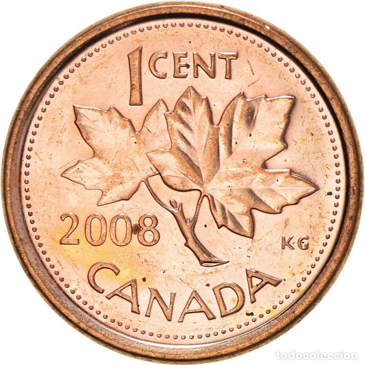 Monedas antiguas de Am&eacute;rica: [#935311] Moneda, Canad&aacute;, Cent, 2008 - Foto 2