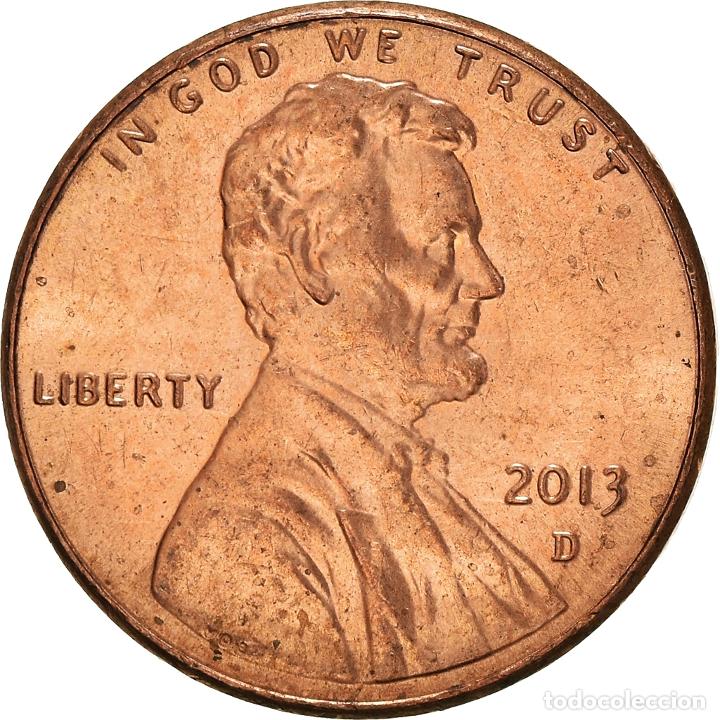 Monedas antiguas de Am&eacute;rica: [#934802] Moneda, Estados Unidos, Cent, 2013 - Foto 1