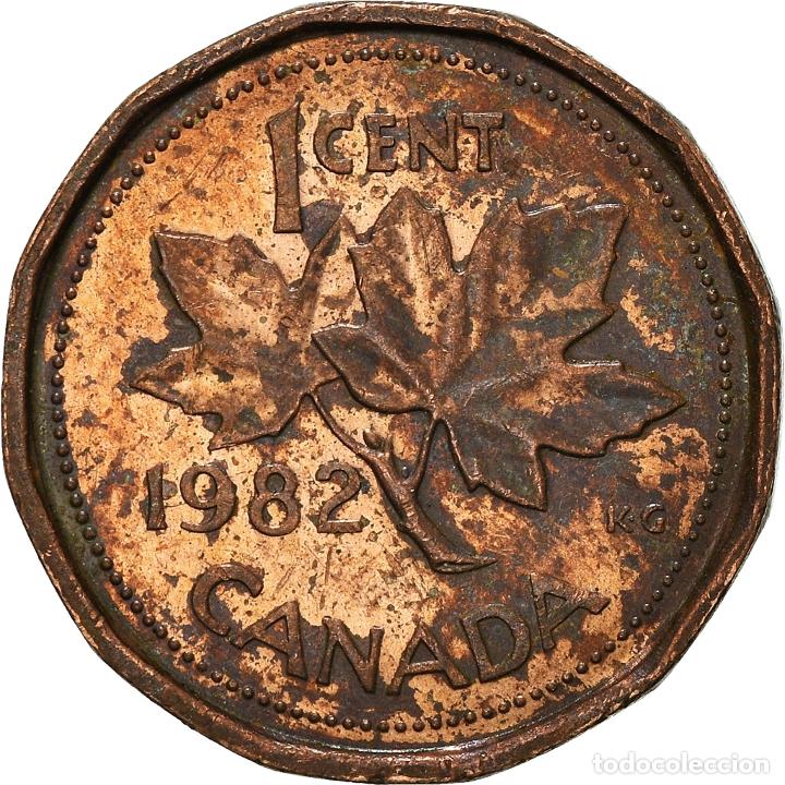 Monedas antiguas de Am&eacute;rica: [#935695] Moneda, Canad&aacute;, Cent, 1982 - Foto 2