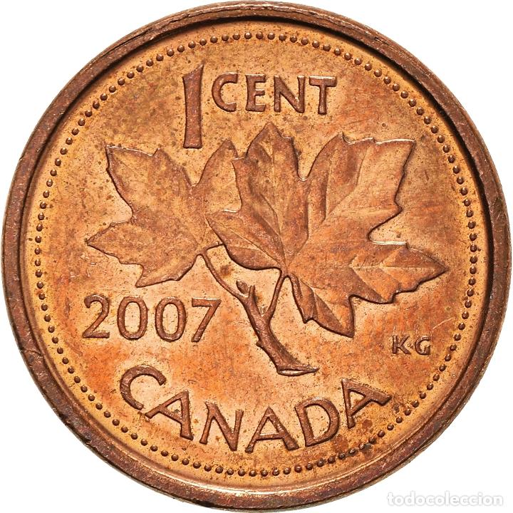 Monedas antiguas de Am&eacute;rica: [#935901] Moneda, Canad&aacute;, Cent, 2007 - Foto 2