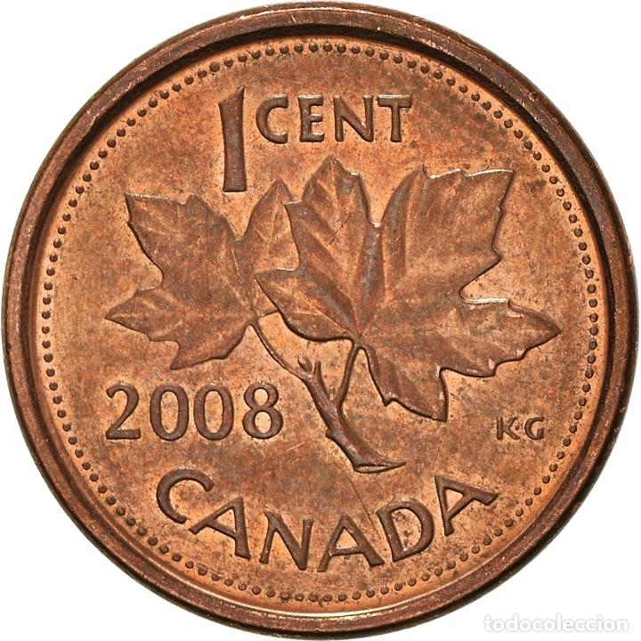 Monedas antiguas de Am&eacute;rica: [#935814] Moneda, Canad&aacute;, Cent, 2008 - Foto 2