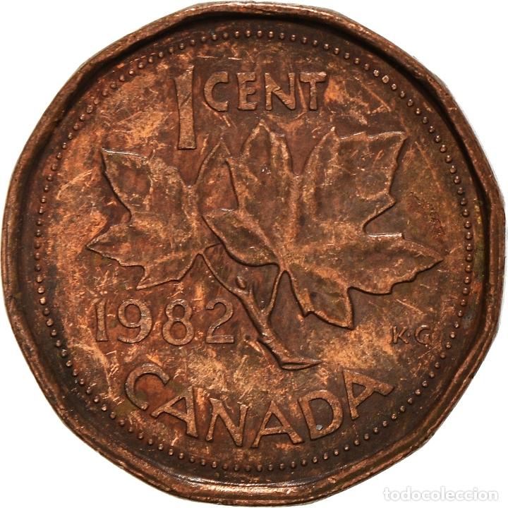 Monedas antiguas de Am&eacute;rica: [#936537] Moneda, Canad&aacute;, Cent, 1982 - Foto 2