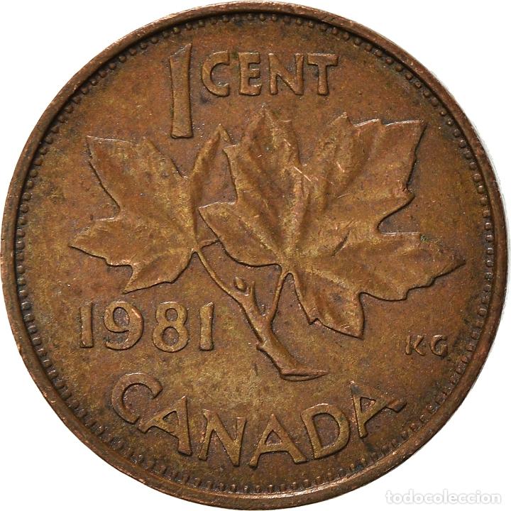 Monedas antiguas de Am&eacute;rica: [#936651] Moneda, Canad&aacute;, Cent, 1981 - Foto 2
