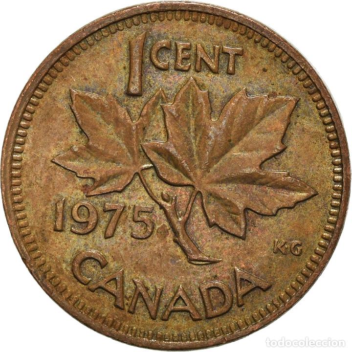 Monedas antiguas de Am&eacute;rica: [#936870] Moneda, Canad&aacute;, Cent, 1975 - Foto 2