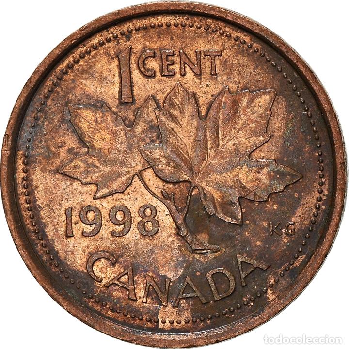 Monedas antiguas de Am&eacute;rica: [#935743] Moneda, Canad&aacute;, Cent, 1998 - Foto 2