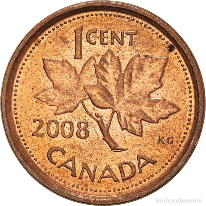 Monedas antiguas de Am&eacute;rica: [#936275] Moneda, Canad&aacute;, Cent, 2008 - Foto 2