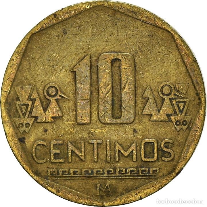 Monedas antiguas de Am&eacute;rica: [#935651] Moneda, Per&uacute;, 10 Centimos, 2008 - Foto 2