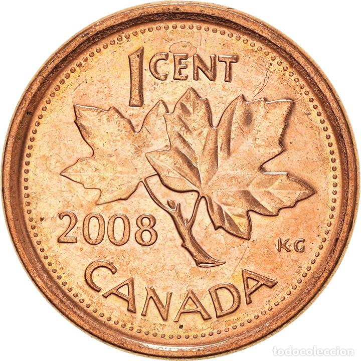 Monedas antiguas de Am&eacute;rica: [#936298] Moneda, Canad&aacute;, Cent, 2008 - Foto 2