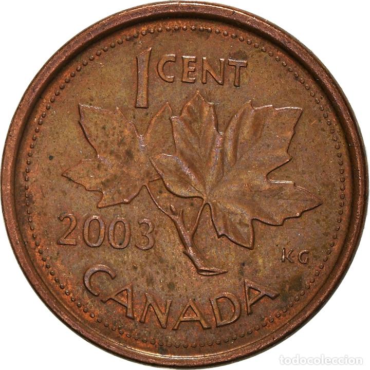 Monedas antiguas de Am&eacute;rica: [#935596] Moneda, Canad&aacute;, Cent, 2003 - Foto 2