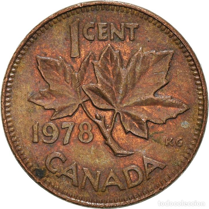 Monedas antiguas de Am&eacute;rica: [#935966] Moneda, Canad&aacute;, Cent, 1978 - Foto 2